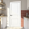 Textured White Primed 3 Panel Internal Door