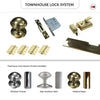 Exterior Victorian Nightingale Front Door with Two Sidelights - Customisable: Size, Colour, Glass and Sidelight Options