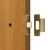 Standard Tubular Latch, 65mm - 75mm for Internal Doors - 2 Sizes and 4 Finishes