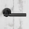 Turin Door Lever Handle - Matt Black