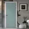 V-Line® Grooved Flush Door V001 - Premium Primed - Six Colour Options