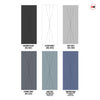 V-Line® Grooved Flush Door Pair V040 - Premium Primed - Six Colour Options