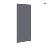 V-Line® Grooved Flush Door Pair V014 - Premium Primed - Six Colour Options