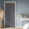 V-Line® Grooved Flush Door V019 - Premium Primed - Six Colour Options