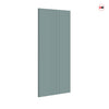 V-Line® Grooved Flush Door Pair V021 - Premium Primed - Six Colour Options