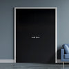 V-Line® Grooved Flush Door Pair V027 - Premium Primed - Six Colour Options