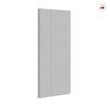 V-Line® Grooved Flush Door Pair V033 - Premium Primed - Six Colour Options