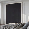 V-Line® Grooved Flush Door Pair V033 - Premium Primed - Six Colour Options