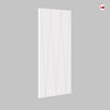 V-Line® Grooved Flush Door Pair V034 - Premium Primed - Six Colour Options