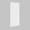 V-Line® Grooved Flush Door V037 - Premium Primed - Six Colour Options