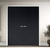 V-Line® Grooved Flush Door Pair V041 - Premium Primed - Six Colour Options