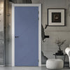 V-Line® Grooved Flush Door V070 - Premium Primed - Six Colour Options