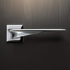 Zenith Door Lever Handle - Polished Chrome