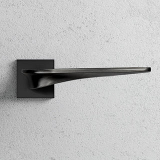 Image: Zenith Door Lever Handle - Matt Black