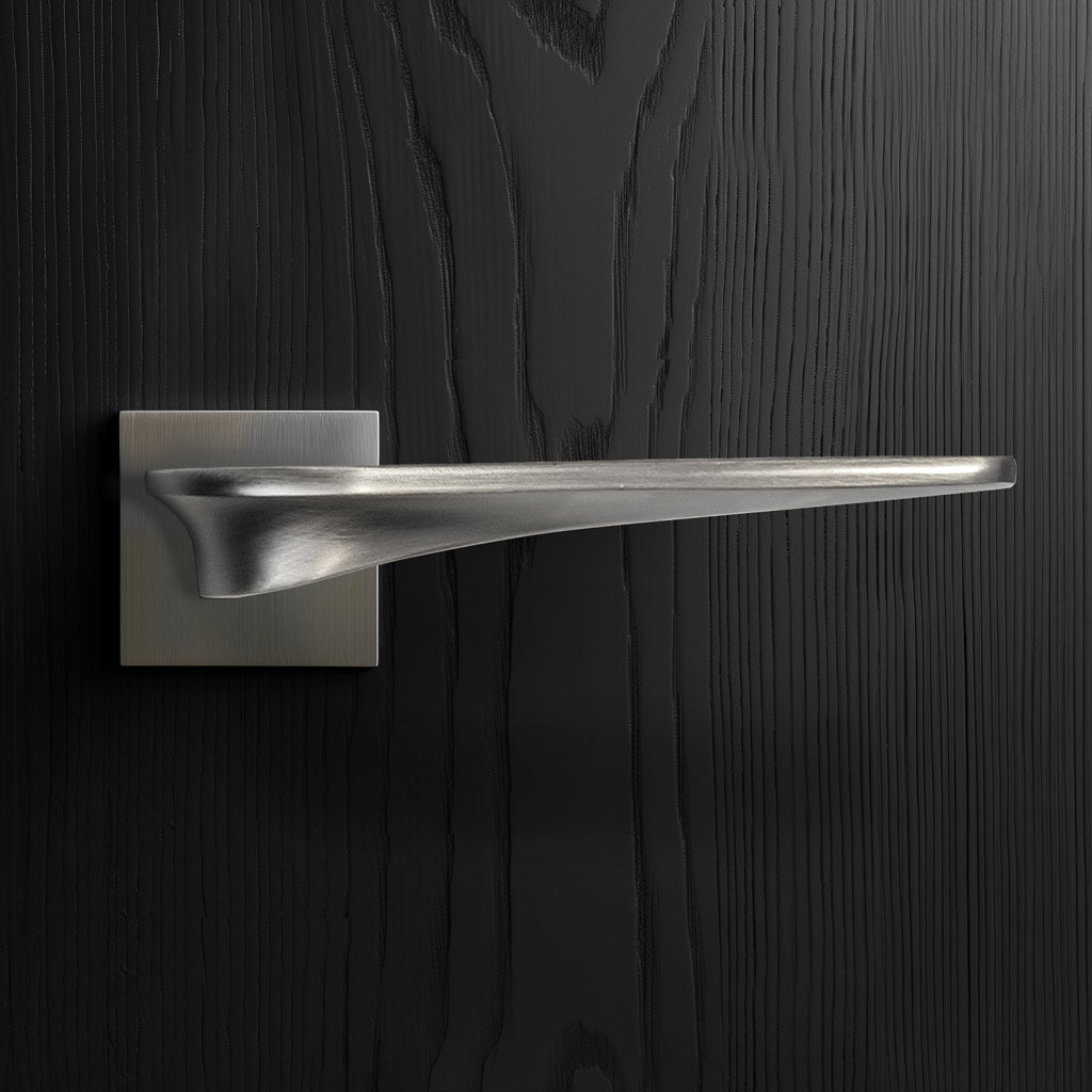 Zenith Door Lever Handle - Satin Finish