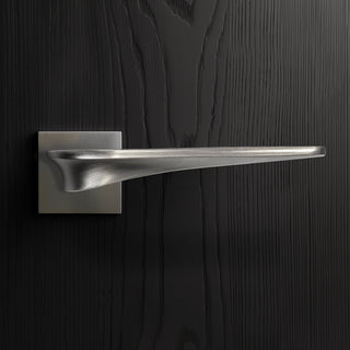 Image: Zenith Door Lever Handle - Satin Finish