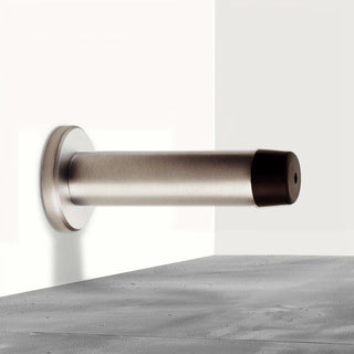 Image: Outlet - Wall Mounted Door Stop - Satin Chrome