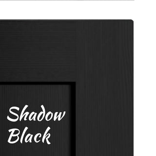 Image: Bespoke Door Shadow Black Finish