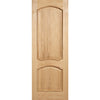 EasiKit Internal Door and Frame Kit - Louis Oak Internal Door - Raised Mouldings