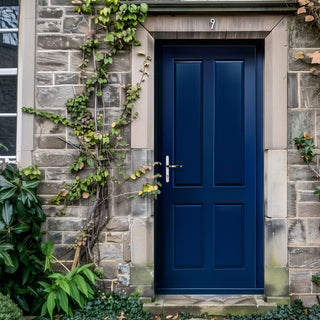 Image: Colonial 4 Panel External Hardwood Front Door and Frame Set