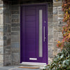 Goodwood External Oak Front Door - Frosted Double Glazing