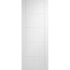 Vancouver Flush Single Evokit Pocket Door - White Primed