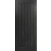 Ely Brushed Black Oak Fire Internal Door - 1/2 Hour Fire Rated