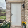 GRP White Mexicano Composite Front Door - No Frame or Fittings