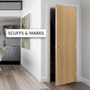 OUTLET - Flush Oak Veneer Door Blank - Prefinished - Scuffs & Marks