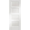 EasiKit Internal Door and Frame Kit - Shaker 4P Internal Door - White Primed