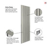 J B Kind Laminates Aria Grey Internal Door - Prefinished