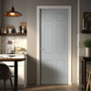 V-Line® Grooved Flush Door V079 - Premium Primed - Six Colour Options