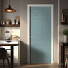 V-Line® Grooved Flush Door V079 - Premium Primed - Six Colour Options