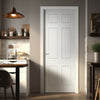 V-Line® Grooved Flush Door V079 - Premium Primed - Six Colour Options