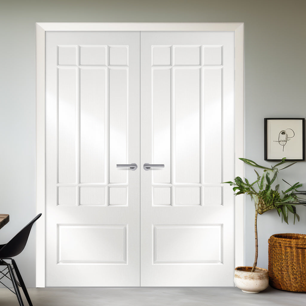 Jurra Internal PVC Panel Door Pair