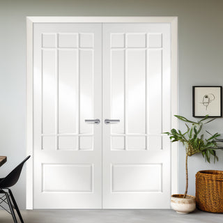 Image: Jurra Internal PVC Panel Door Pair