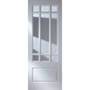 Jurra Internal PVC Door Pair - Clear Glass