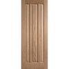 EasiKit Internal Door and Frame Kit - Kilburn 3 Panel Oak Internal Door