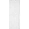 EasiKit Internal Door and Frame Kit - Reims Diamond 5 Panel Internal Door - White Primed