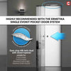 Pocket Door Soft Closing Kit - Ermetika Easy stop AB twin dual soft closer/opener