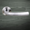 Nevada Status Lever on Round Rose - Satin Chrome