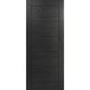 Seville Brushed Black Oak Fire Internal Door - 1/2 Hour Fire Rated