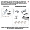 Exterior Victorian Nightingale Made to Measure Front Door - 45mm Thick - Seven Colour Options - Toughened Double Glazing - 3 Pane