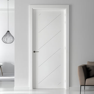 Image: Fire Line V070-FD Fire Rated Interior Door - Premium Primed - Six Colour Options