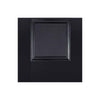 Two Sliding Wardrobe Doors & Frame Kit - Arnhem 2 Panel Black Primed Door - Unfinished