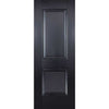 Four Sliding Doors and Frame Kit - Arnhem 2 Panel Black Primed Door - Unfinished