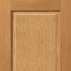 Double Sliding Door & Track - Charnwood Oak Doors - Prefinished