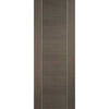 Three Sliding Doors and Frame Kit - Alcaraz Chocolate Grey Door - Prefinished