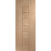 Bespoke Thruslide Messina Oak Flush 3 Door Wardrobe and Frame Kit - Prefinished