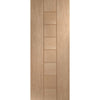 Messina Oak Flush Door - Prefinished